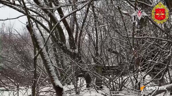 Premières images de la libération de Popovka, dans la région de Soumy par l'armée russe - Sputnik Afrique