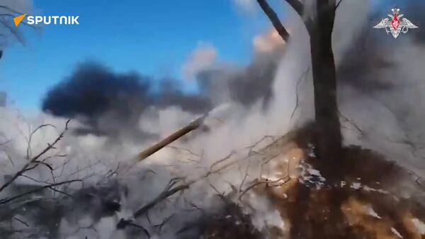 Russian Artillery Targets Ukrainian Militants and Fortifications in Zaporozhye Region: MoD - Sputnik Africa