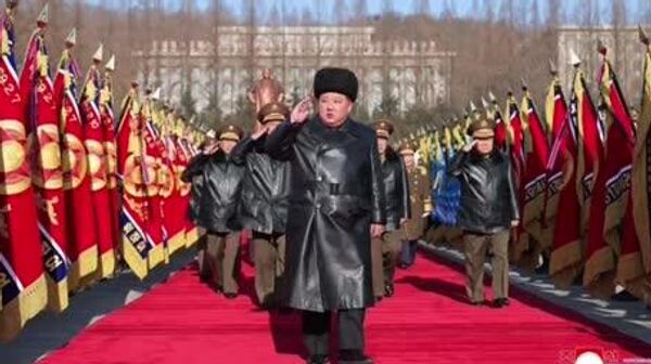 Kim Jong-un salue les exploits exceptionnels de l'armée - Sputnik Afrique