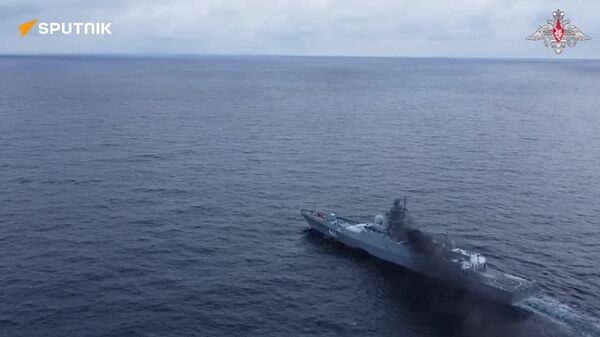 Russian Frigate Admiral Kasatonov Conducts Live-Fire Combat Drills in Barents Sea: MoD - Sputnik Africa