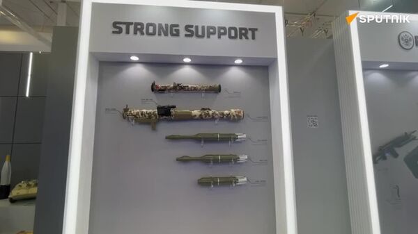 Le lance-roquettes antichar russe RPG-29M présenté au Salon mondial de la défense de Riyad - Sputnik Afrique