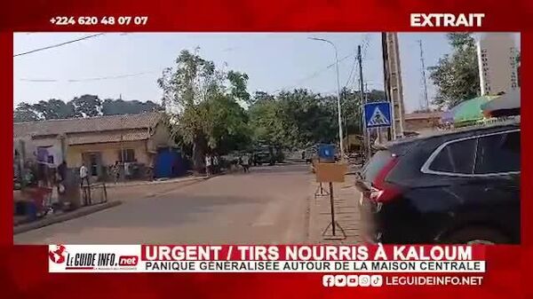 En Guinée, des tirs entendus près de la maison centrale de Conakry - Sputnik Afrique