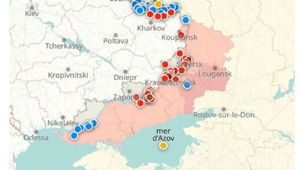 Situation dans la zone de l'opération militaire spéciale russe au 10 février - Sputnik Afrique
