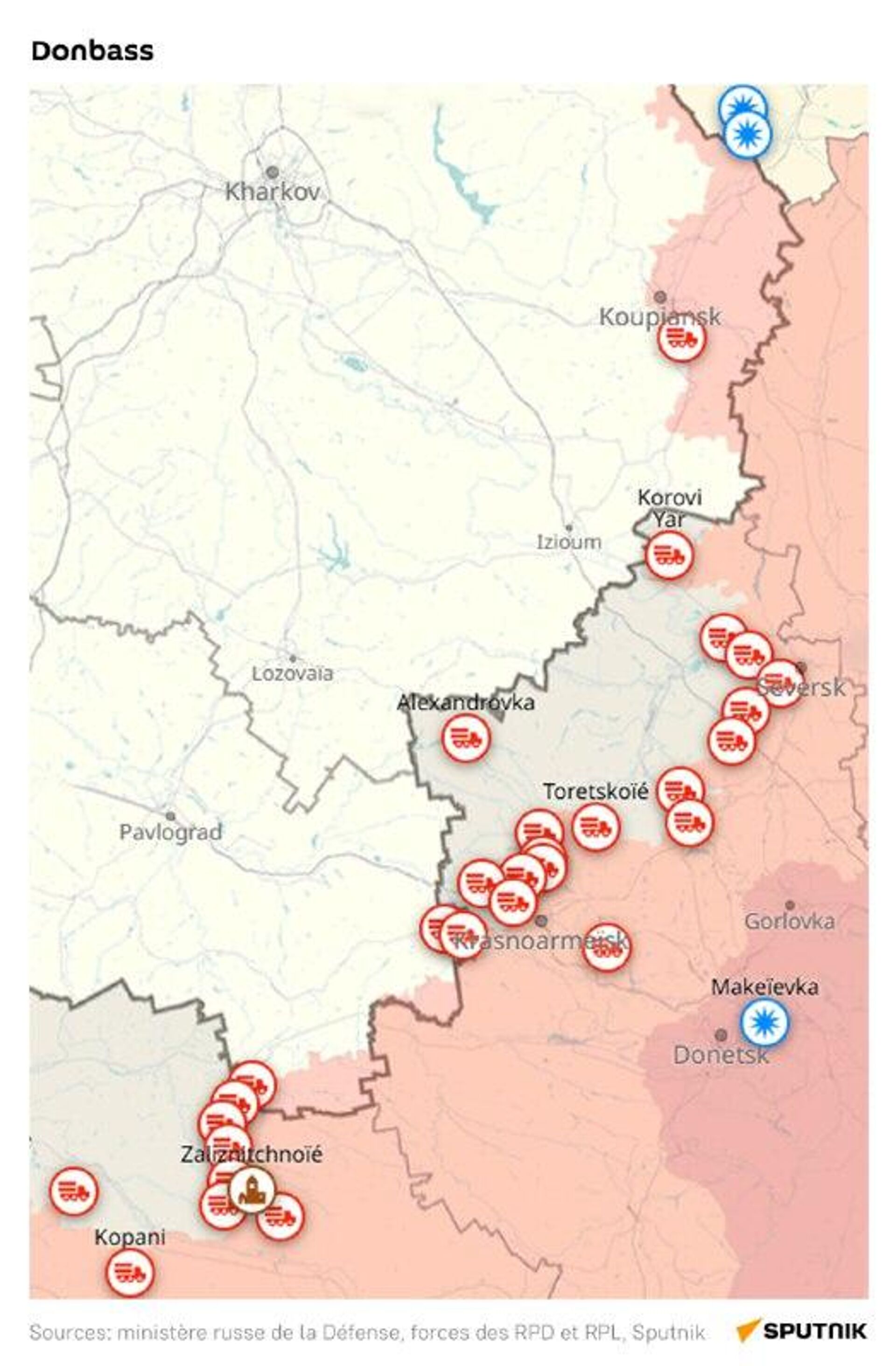Situation dans la zone de l'opération militaire spéciale russe au 10 février - Sputnik Afrique, 1920, 10.02.2026