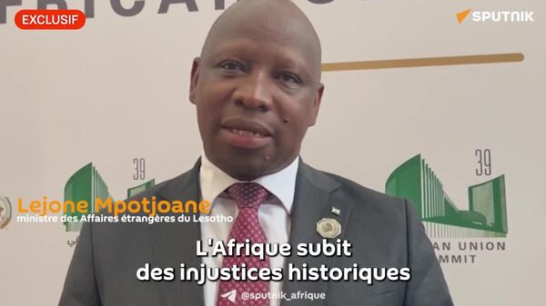 L'Afrique subit des injustices historiques sur le plan financier - chef de la diplomatie du Lesotho - Sputnik Afrique