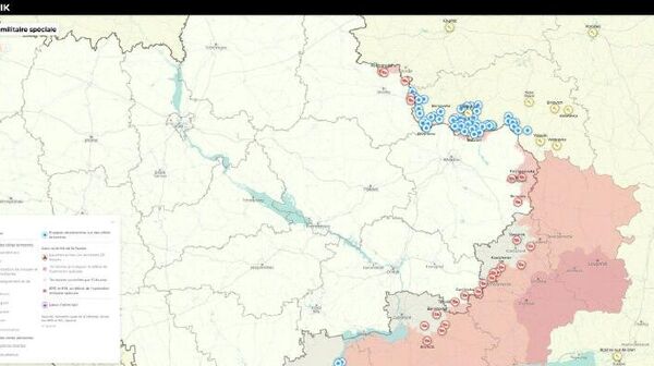 Situation dans la zone de l'opération militaire spéciale russe au 12 février - Sputnik Afrique