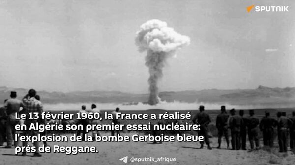 Les essais nucléaires français en Algérie constituent un crime de guerre imprescriptible, Paris doit le reconnaître, dit un expert - Sputnik Afrique
