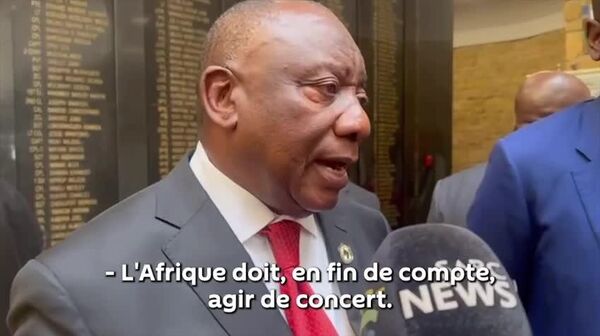 L'architecture mondiale fondée sur des règles s’est effondrée: Ramaphosa appelle l’Afrique à l’unité - Sputnik Afrique