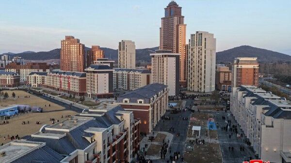 Kim Jong-un inaugurates Saeppyol Street for families of fallen heroes — reports - Sputnik Africa