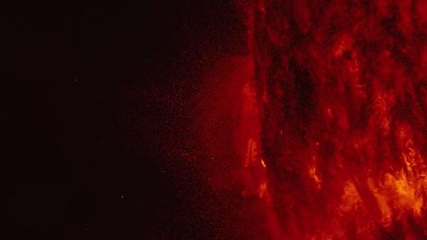 Une puissante éruption immortalisée sur le Soleil - Sputnik Afrique