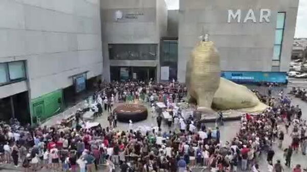 En Argentine, on a fait un biscuit géant de 720 kg - Sputnik Afrique