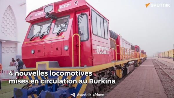 4 nouvelles locomotives de dernière génération seront mises en circulation entre le Burkina et la Côte d'Ivoire - Sputnik Afrique