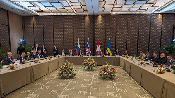 Négociations tripartites pour la paix en Ukraine (Genève) - Sputnik Afrique