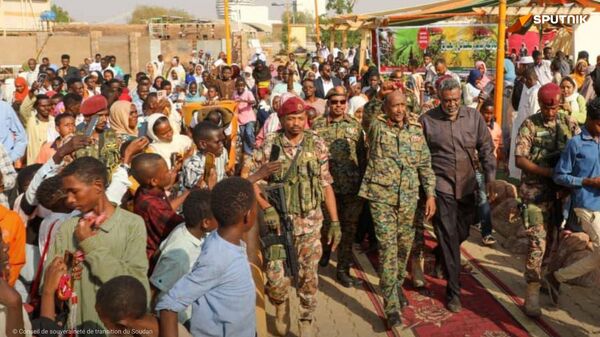 Abdel Fattah Al-Burhan à Khartoum - Sputnik Afrique