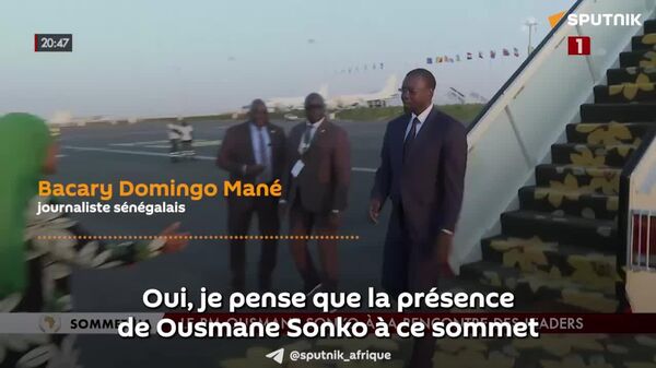La présence d'Ousmane Sonko au sommet de l'UA va constituer un tournant pour les membres de l'AES, selon un journaliste sénégalais - Sputnik Afrique