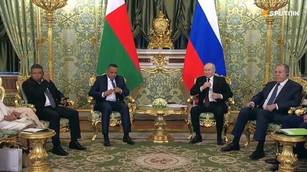 La Russie et Madagascar ont de bonnes perspectives de renforcement de leurs relations, y compris politiques – Poutine - Sputnik Africa