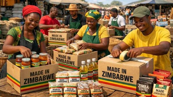 Zimbabwe Bets on National 'Made in Zim' Branding to Boost Export Competitiveness, President Says - Sputnik Africa