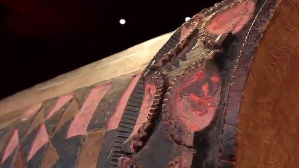 Le tambour parleur, volé en 1916, restitué à la Côte d’Ivoire - Sputnik Afrique