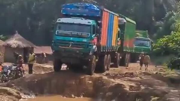 Conducteurs congolais, ou l'art de naviguer dans l'invisible - Sputnik Afrique