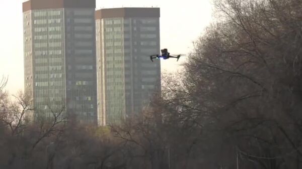 #viral | Cyberpunk, Kazakh Style: Speaker-Equipped Drones in Almaty Warn Residents Against Littering & Minor Offenses - Sputnik Africa