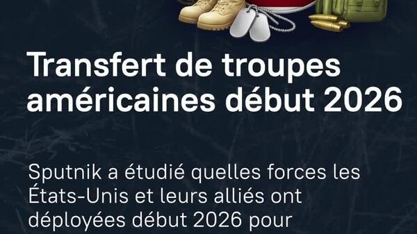 Transfert de troupes américaines début 2026 - Sputnik Afrique
