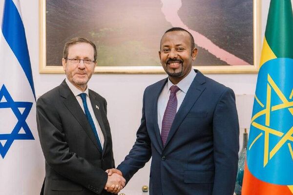 Israeli President Meets Ethiopian Counterpart and PM Abiy Ahmed in Addis Ababa - Sputnik Africa