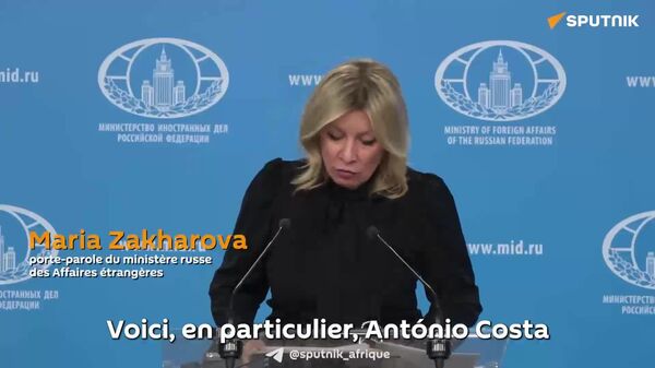 “Restez là, sous la table, et ne pipez pas mot: une diatribe de Moscou à l’UE - Sputnik Afrique