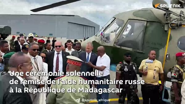 Aide russe pour Madagascar: la cérémonie solennelle de remise en images - Sputnik Afrique