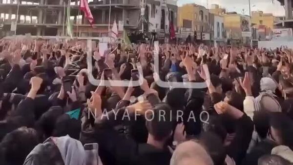 Clashes Break Out Between Police & Protesters Heading Towards US Embassy in Baghdad, Iraq - Sputnik Africa