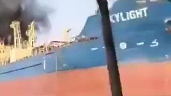 Les Gardiens de la révolution iraniens affirment avoir frappé trois pétroliers US et UK dans le golfe Persique et le détroit d'Ormuz - Sputnik Afrique