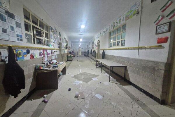 Shaheed Mahallati Elementary School on Iran Street in Tehran damaged in US-Israeli strikes - Sputnik Africa