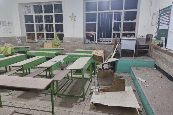 Shaheed Mahallati Elementary School on Iran Street in Tehran damaged in US-Israeli strikes - Sputnik Africa