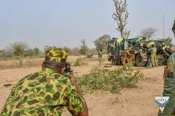 Précision et coordination: exercices d'artillerie au Burkina Précision et coordination: exercices d'artillerie au Burkina - Sputnik Afrique