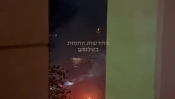 ▶ Sur les lieux du crash d'un missile à Tel Aviv - Sputnik Afrique