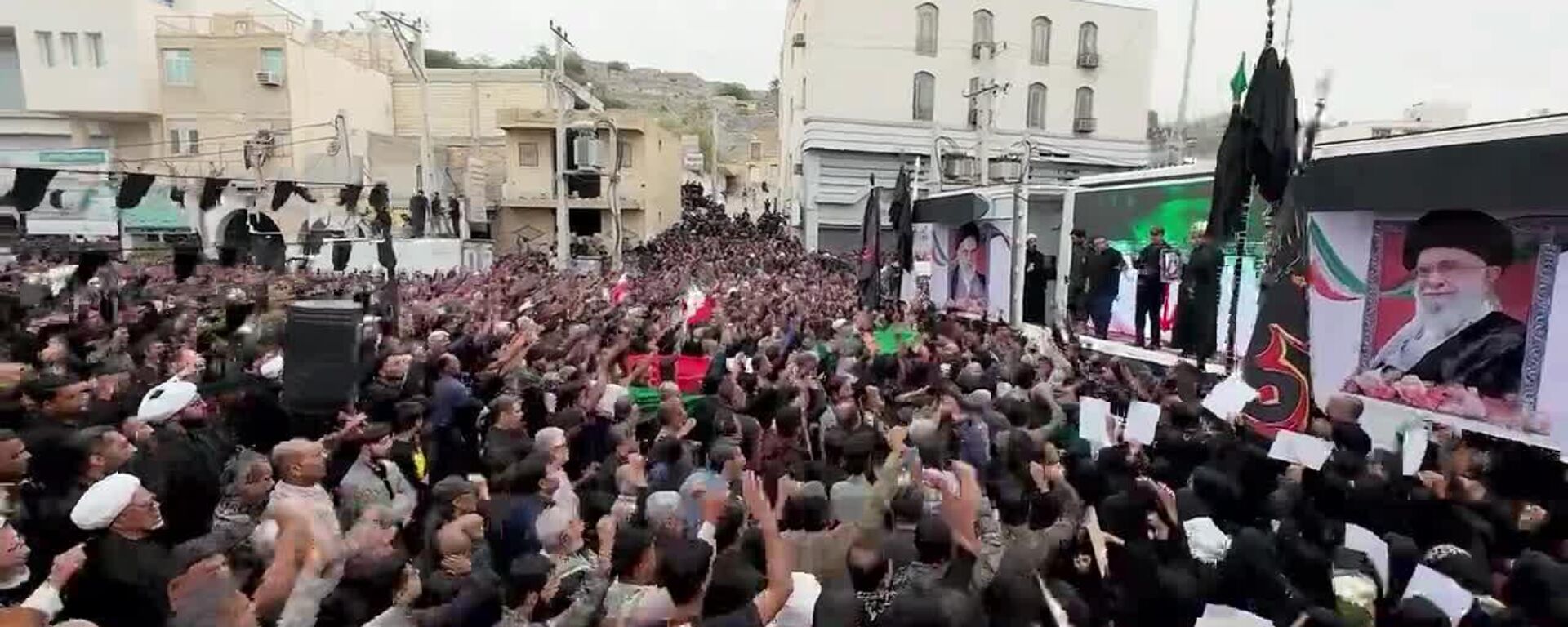 Images de la cérémonie d'adieu aux victimes de l’attaque contre l'école de Minab - Sputnik Afrique, 1920, 03.03.2026