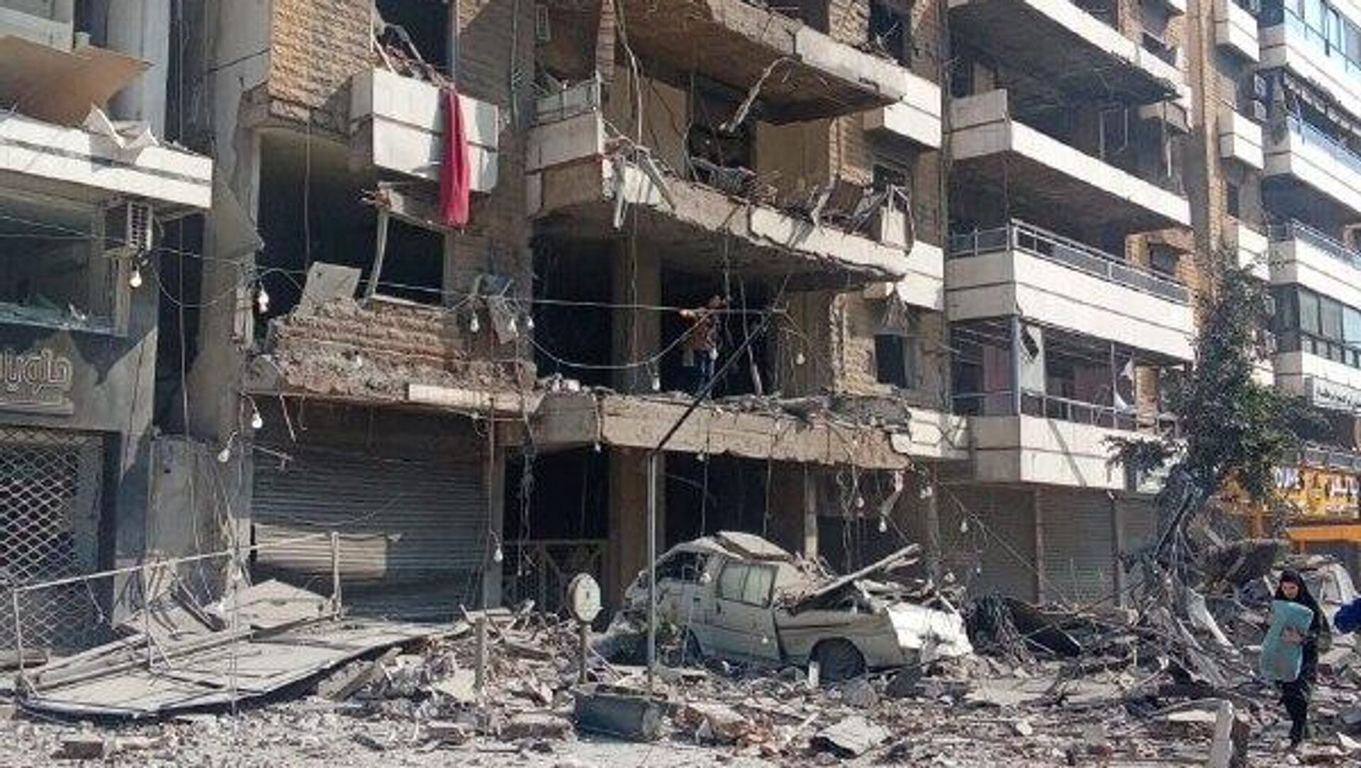 L'armée israélienne mène actuellement des frappes dans la banlieue sud de Beyrouth - Sputnik Afrique, 1920, 03.03.2026