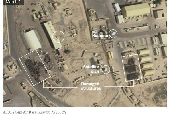 Iranian Strikes Damage Multiple US Radar Sites for Missile Defense Across Middle East: Western Media Report, Citing Satellite Imagery - Sputnik Africa