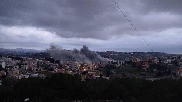 Nabatieh et Sur, dans le sud du Liban, ont été frappées quasi simultanément par l'armée israélienne - Sputnik Afrique