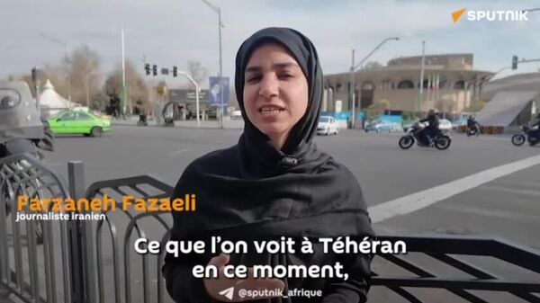 Colère, hommage aux victimes et travail des secours: l'ambiance à Téhéran décrite par une journaliste iranienne - Sputnik Afrique
