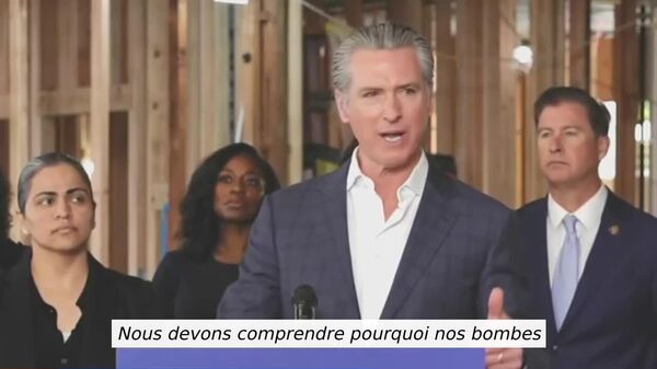 Le gouverneur de Californie, Gavin Newsom, a critiqué Israël et les États-Unis - Sputnik Afrique