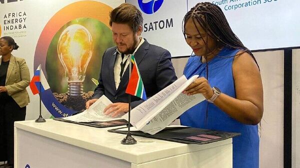 South African Nuclear Energy Corporation & Russia’s Rosatom Sign Memorandum of Understanding, Sputnik Africa Correspondent Reports - Sputnik Africa