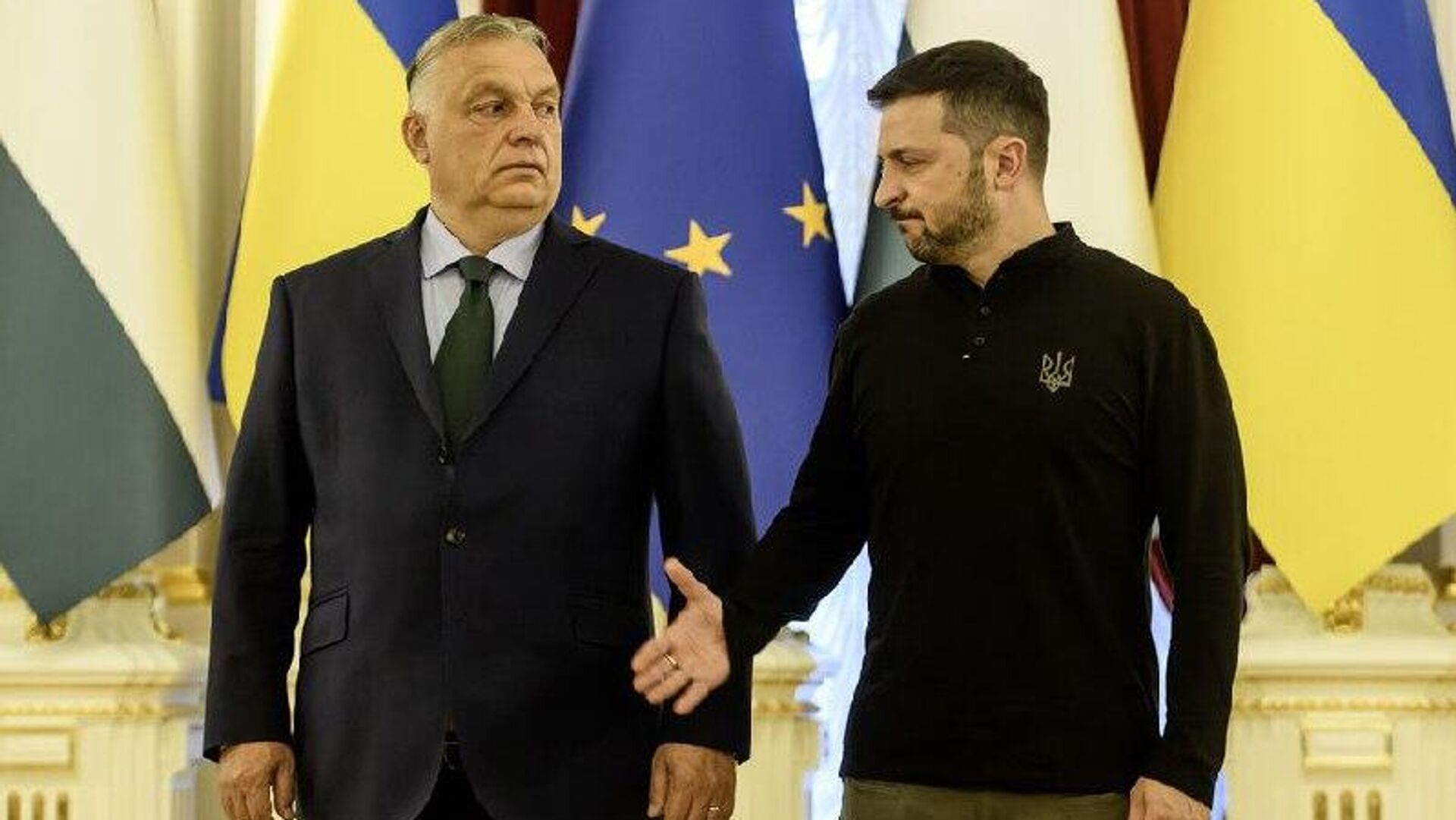 Zelensky menace le Premier ministre hongrois Viktor Orban Zelensky menace le Premier ministre hongrois Viktor Orban - Sputnik Afrique, 1920, 05.03.2026
