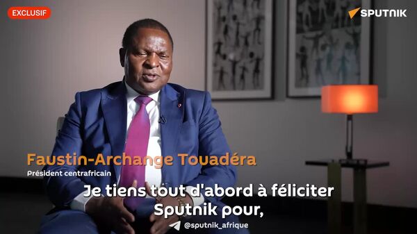 Sputnik donne des informations justes et vérifiées, déclare le Président centrafricain - Sputnik Afrique