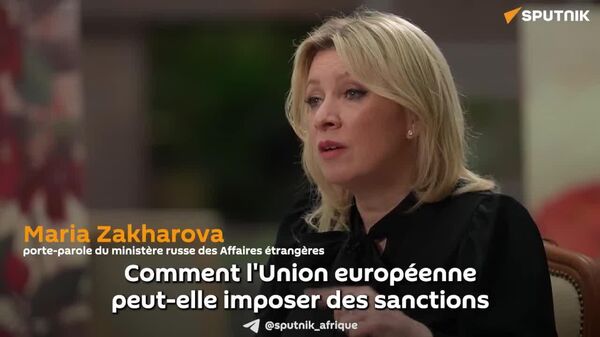 ▶ Folie et suicide: Maria Zakharova sur les sanctions antirusses de l'UE sur fond de carnage déclenché contre l'Iran - Sputnik Afrique