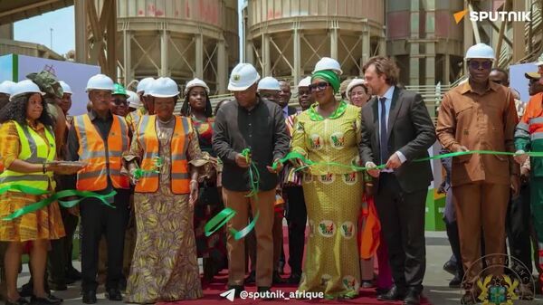 La plus grande usine de ciment vert au monde inaugurée au Ghana - Sputnik Afrique