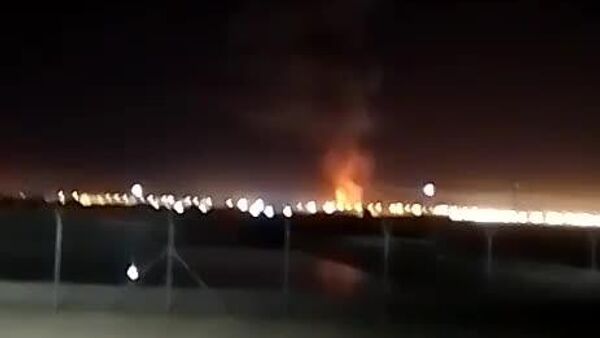 Un drone a ciblé le complexe de la société américaine KPR à Al-Burjaisiyah en Irak durant la nuit, selon un correspondant de Sputnik - Sputnik Afrique