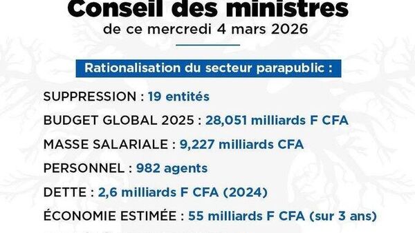 Le Sénégal dissout 19 entités pour faire des économies - Sputnik Afrique