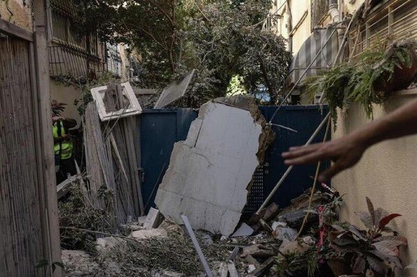 Destructions dans la région de Tel-Aviv - Sputnik Afrique