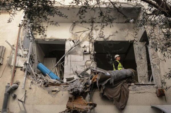 Destructions dans la région de Tel-Aviv - Sputnik Afrique