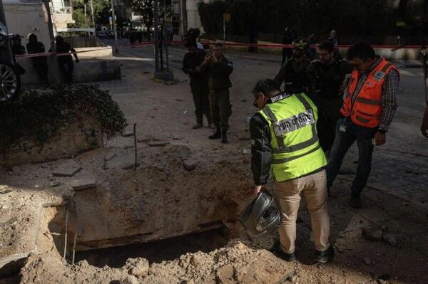 Destructions dans la région de Tel-Aviv - Sputnik Afrique